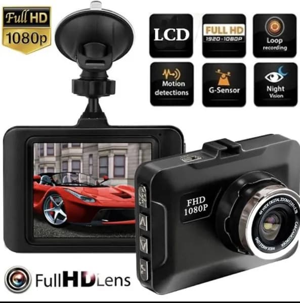 Автомобильный видеорегистратор LCD FullHD