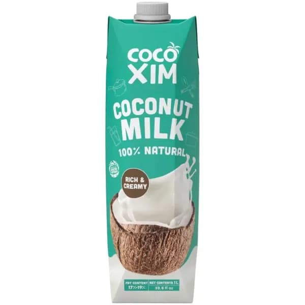 Кокосовые сливки Cocoxim 17-19% 1 л,Финляндия