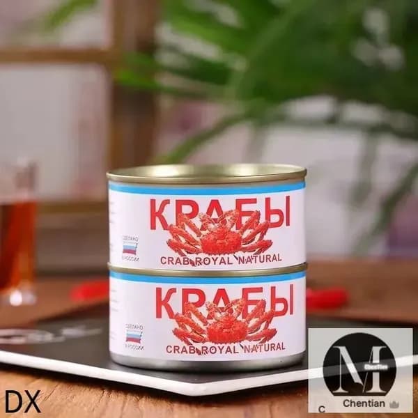 Китайский ресторан "Консервированное мясо краба&130г*2 банки