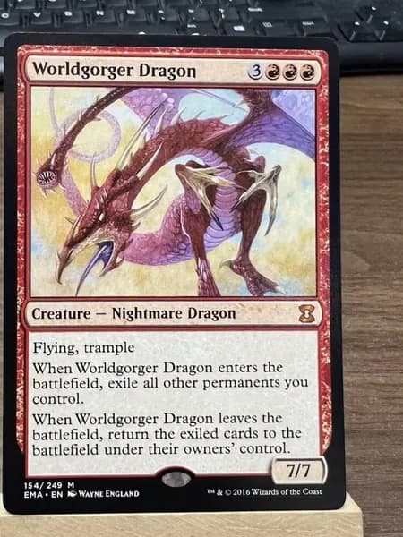 Коллекционные карты Magic: The Gathering Полный набор Winter Orb, Wrenn, Wurmcoil, Yawgmoth, Ziatora. С защитным чехлом!