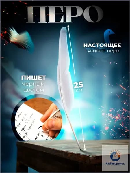 Перо Остроконечное, 1 шт.