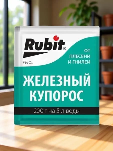 Рубит (Rubit) Железный Купорос от плесени и гнили, 200 гр