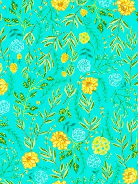 Хлопок для пэчворка Faraway Florals 50х55 см. Хлопок 100%. Robert Kaufman (22622-70)