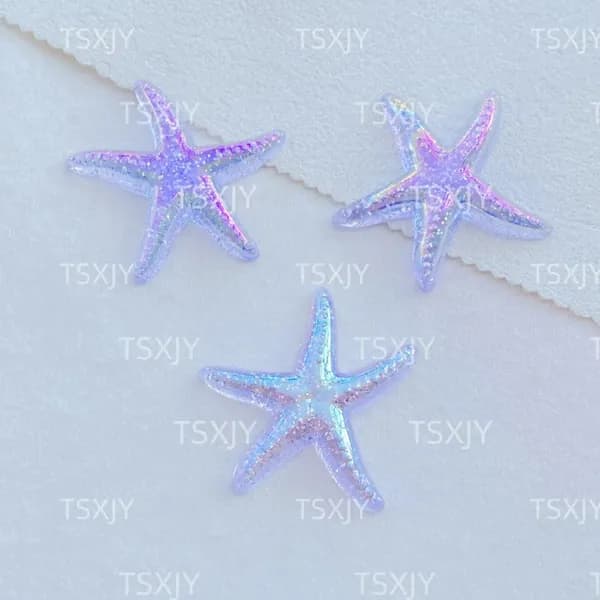 10pcs смола / Звезды DIY Ювелирные украшения аксессуары