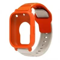 Силиконовый ремешок + защитный чехол, подходит для Redmi Watch 5 Active, рисунок в виде рисовых зерен, откидной, спортивный ремешок