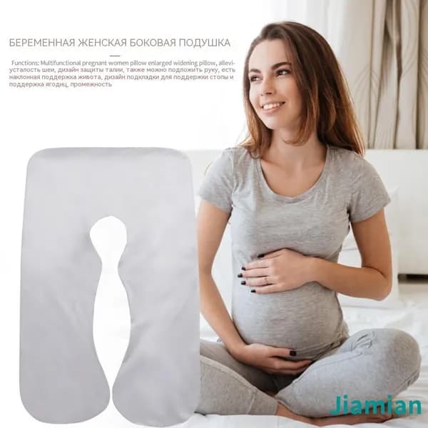 Наволочка 1 шт, серый