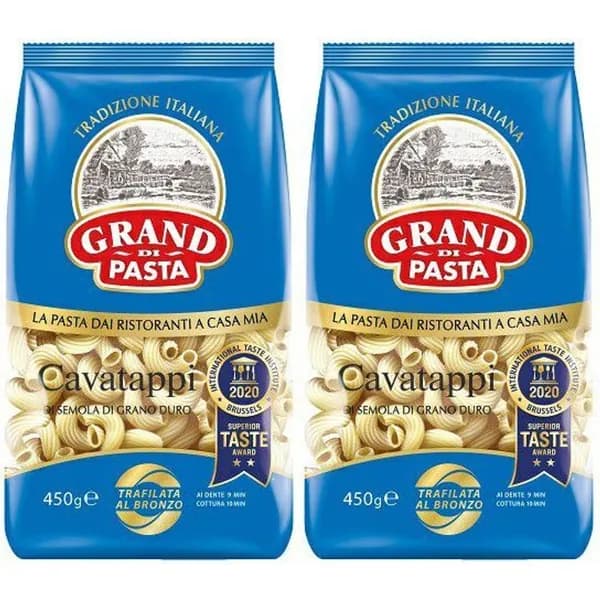 Макаронные изделия Grand di Pasta Cavatappi Витки 450 г, набор: 2 штуки
