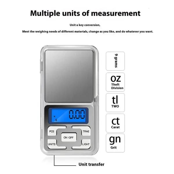 Цифровые мини-весы с точностью 0,01 г, - 100g0.01g