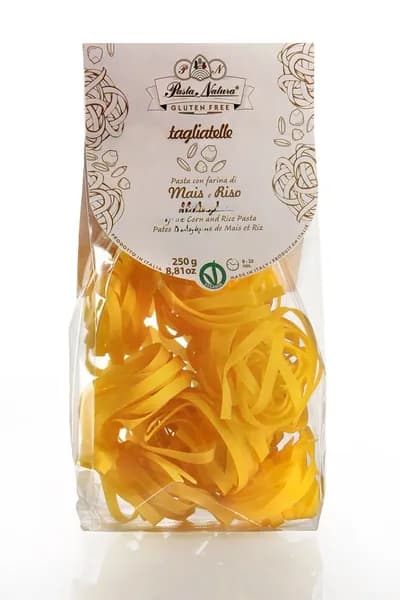 Макаронные изделия из кукурузы и риса Тальятелле без глютена 250 гр. Pasta Natura