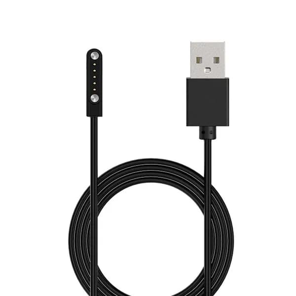 USB 2.0 штекер на 5-контактный разъем 12 мм, сильный магнитный всасывающий зарядный кабель, шнур для быстрой зарядки, совместимый с умными часами