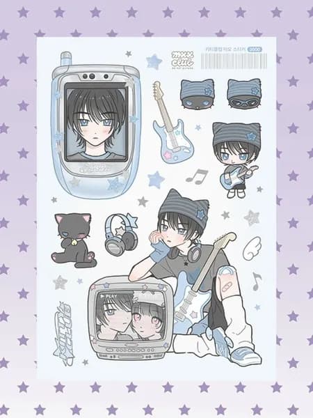 Стикеры 1 шт., листов: 1