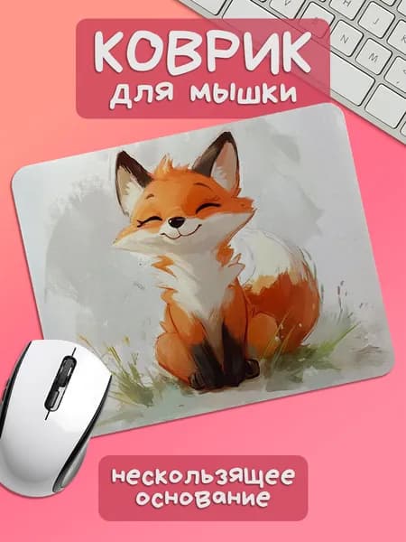TSN Prints Коврик для мышки, S, серый металлик