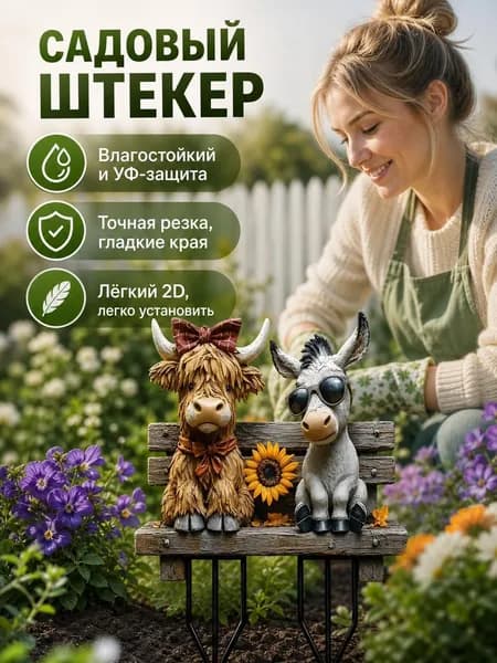Фигурка садовая