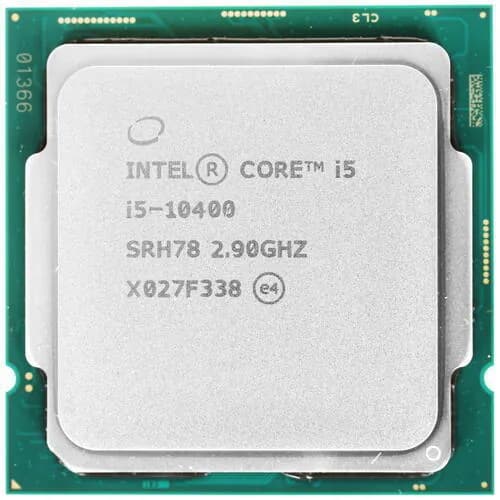 Процессор Intel Core i5-10400 OEM (CM8070104282718-SRH78) - LGA 1200, 6 x 2.9 ГГц, L2 - 1.5 МБ, L3 - 12 МБ, 2хDDR4-2666 МГц, Intel UHD Graphics 630, TDP 65 Вт