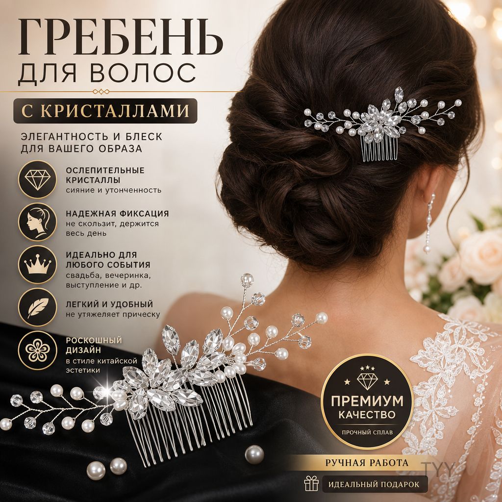 Гребень 1 шт.