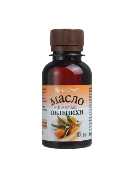 Масло облепихи (экстракт),100 мл