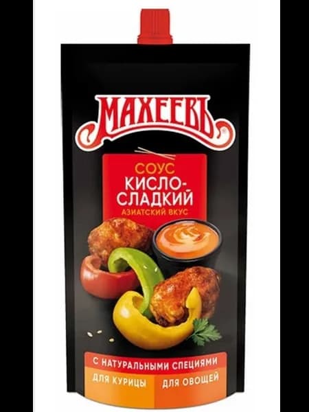 Махеевъ соус кисло-сладкий с перцем чили 230 г