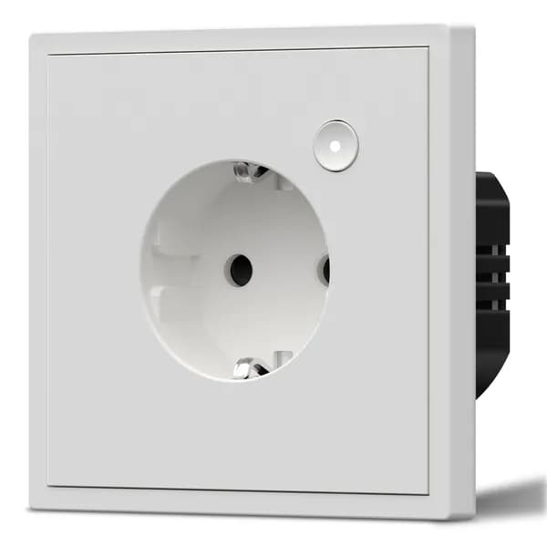Умная розетка MVAVA Echo ZigBee с таймером, с заземлением, с Алисой и Яндекс, белая
