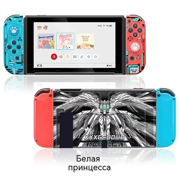 Защитный чехол GUNDAM, совместимый с Nintendo Switch_Бай Сюэцзи