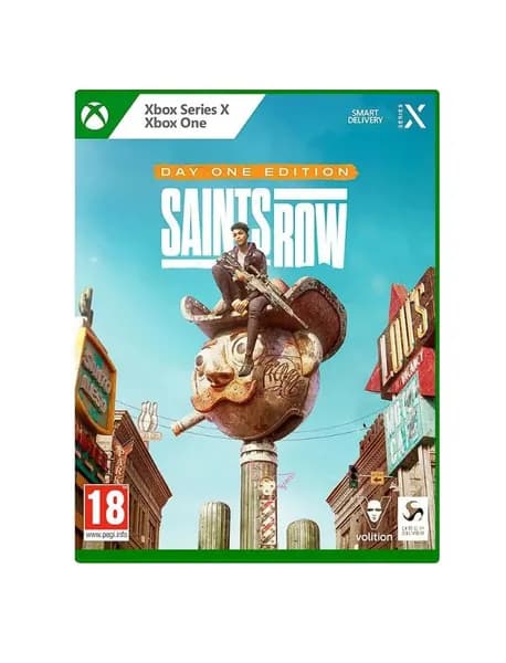 Диск с игрой Saints Row - Day One Edition / Xbox (Русские субтитры)