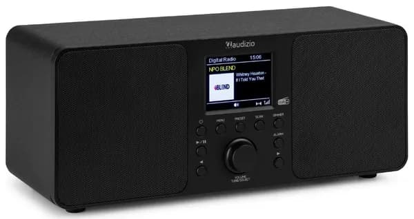 Цифровое радио Audizio Genua DAB+ FM стерео,черный