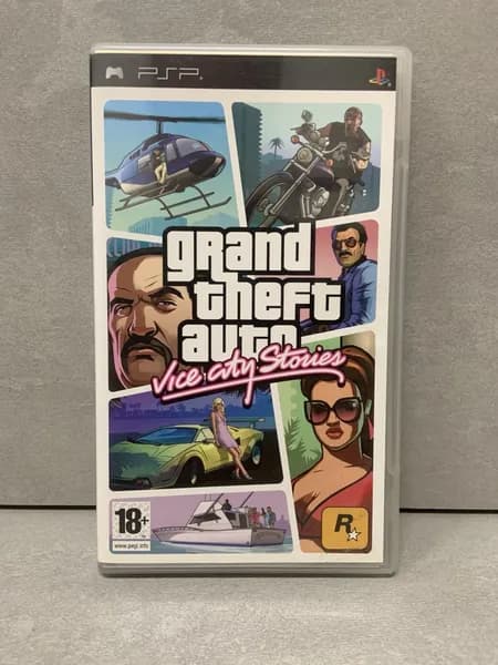 Игра GTA Vice City (PlayStation Portable (PSP), Английская версия)