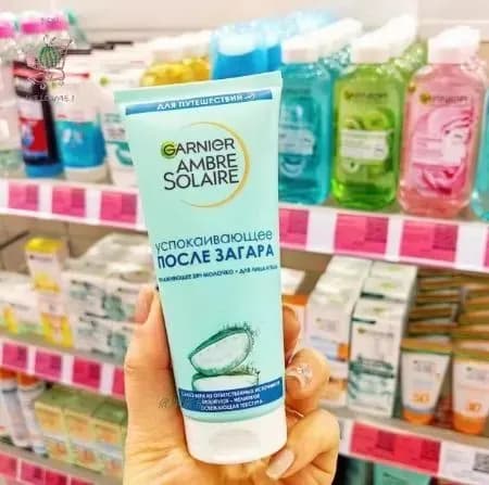 Крем усилитель загара Garnier Ambre Solaire увлажняющий 200 мл.