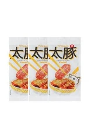 Колбаски Футо Бута Дымов Со вкусом Кимчи, с/к, з/с, 3шт по 50 г