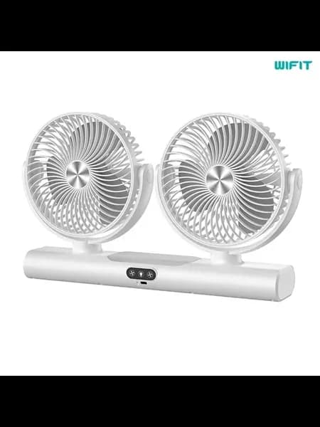 Портативный вентилятор FS-39 5В 5Вт Белый, WHITE
