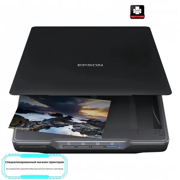 Epson Сканер, черный, черный матовый