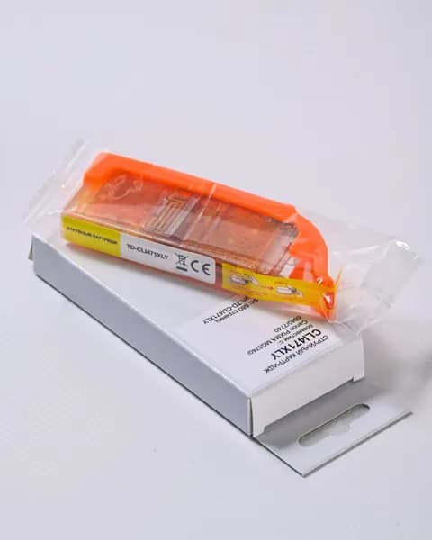 Картридж струйный CLI471XLY с чипом для Canon Pixma MG5740 0,68К