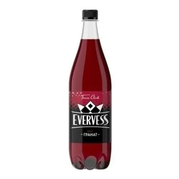 Газированный напиток Evervess гранат 1 л