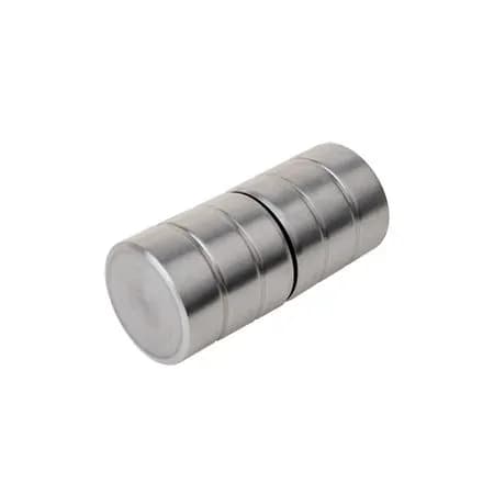 Ручки-кнопки дверные Avers HK-3802-INOX/201 38 мм