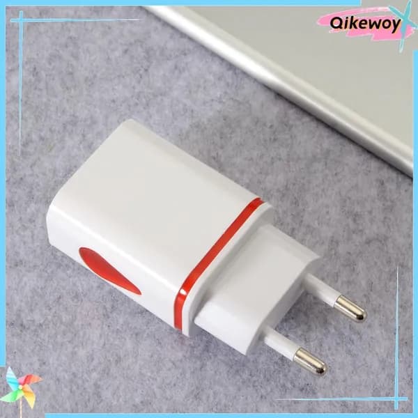 Настенное зарядное устройство USB Европейский стандартный красный