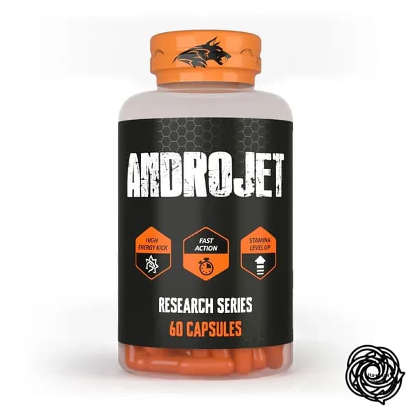 Amarok Nutrition ANDROJET Enclomiphene citrate 60 капсул , бустер тестостерона. ПКТ