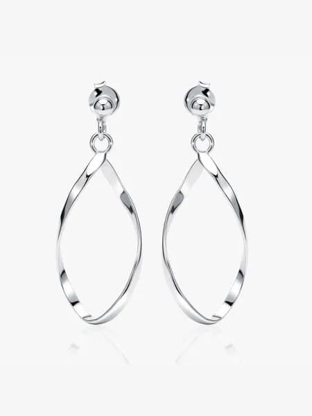 Серьги женские серебро 925, серьги гвоздики