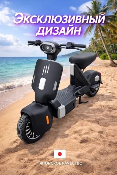 Электроскутер SkyLin, черный