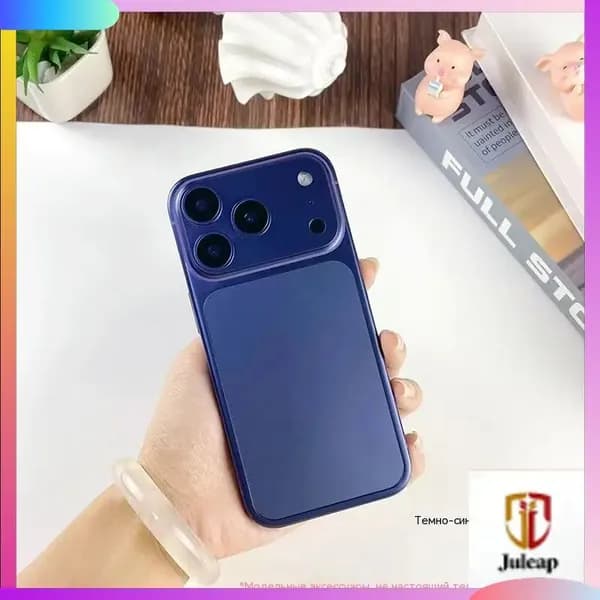 Качественная копия iPhone 17 без лого, с дефектом подсветки экрана, модель премиум