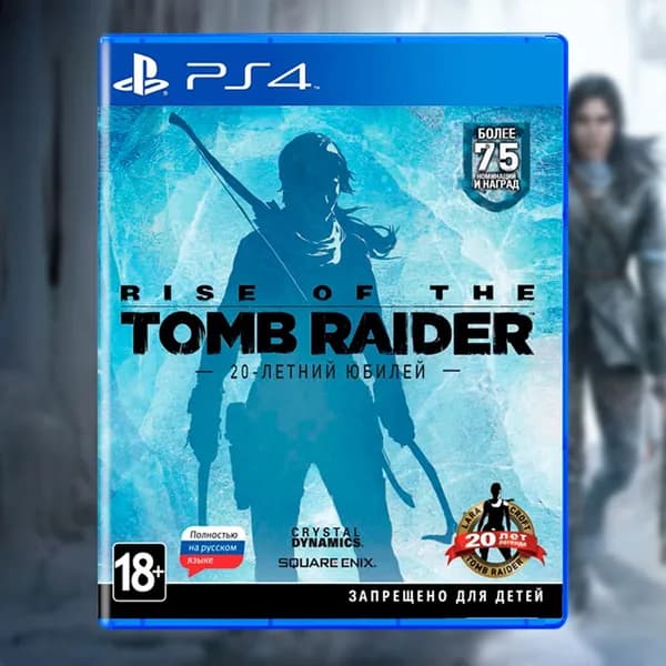 Игра Rise of the Tomb Raider: 20-летний юбилей (PlayStation 4, Русская версия)