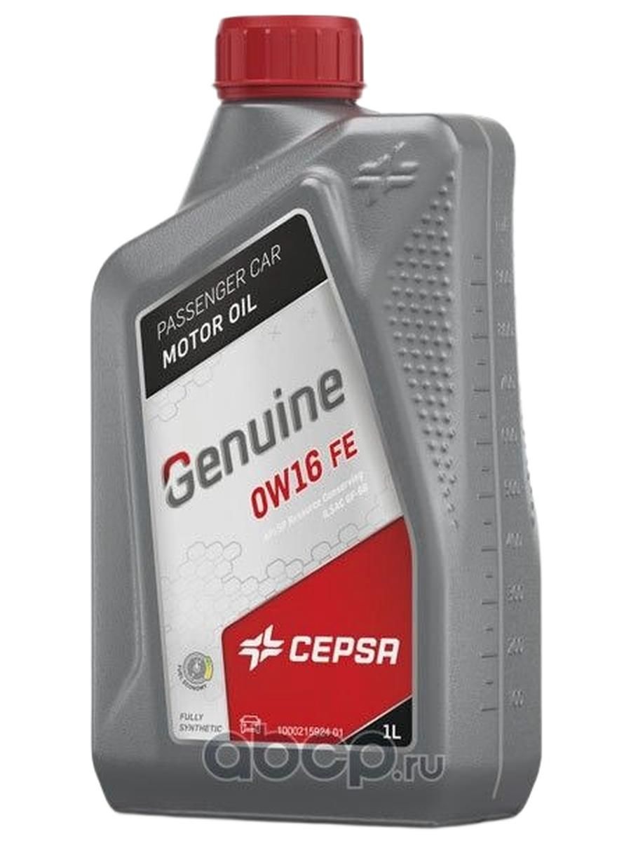 CEPSA GENUINE FE 0W-16 Масло моторное, Синтетическое, 1 л