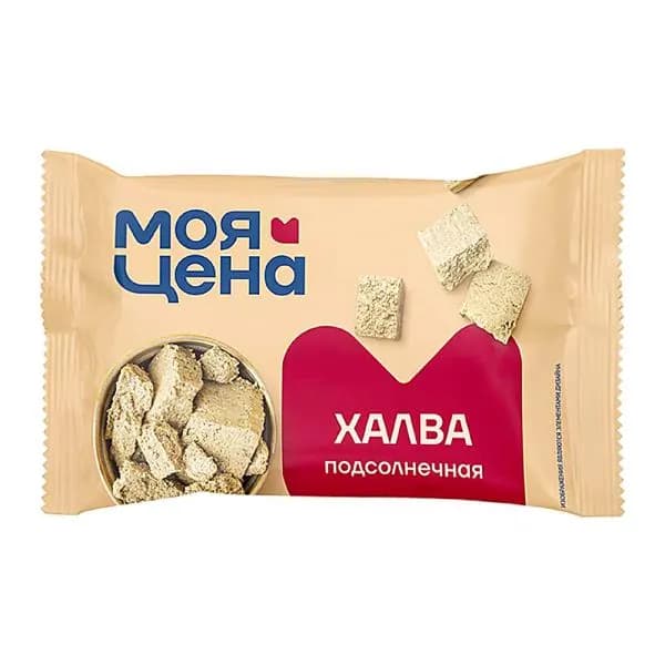 Халва Моя цена подсолнечная 250г