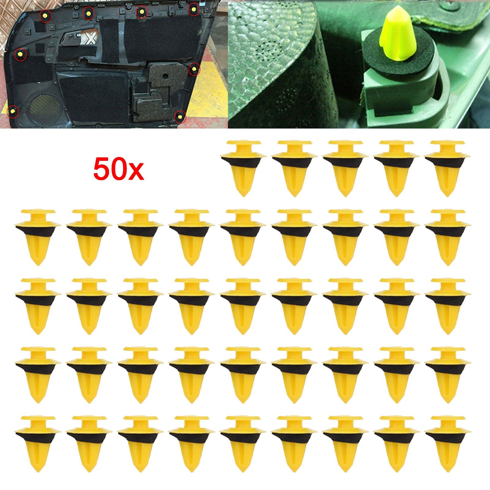 Фиксатор автомобильный, 100 шт.
