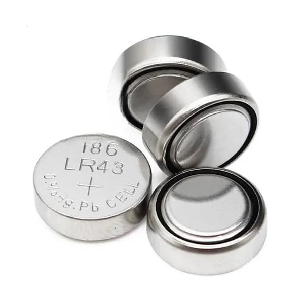 Батарейки-таблетки AG12/LR43/SR43SW/LR1142/186/386A, 30 штук