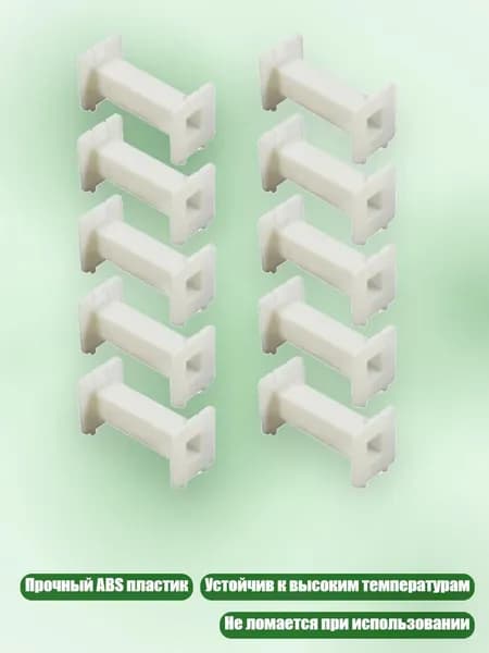 Квадратная катушка для провода из пластика, для DIY индукторов, 58x27x31 мм
