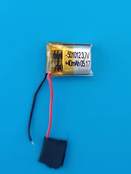 Аккумулятор подходит для беспроводных наушников HOCO S21 3.7v 40mAh (2шт в комплекте) 2 провода с платой (совместимая батарея универсальная) Терабайт Маркет