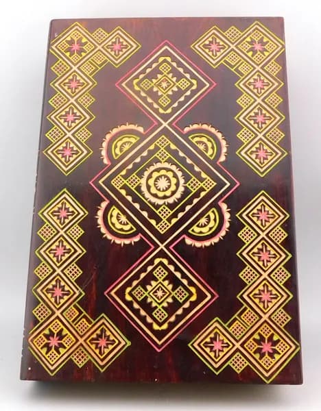Шкатулка НАРОДНЫЙ ОРНАМЕНТ СССР 1970-е гг.