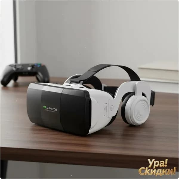 VR-очки 3D для игр и фильмов, с кнопками управления G06ed 050