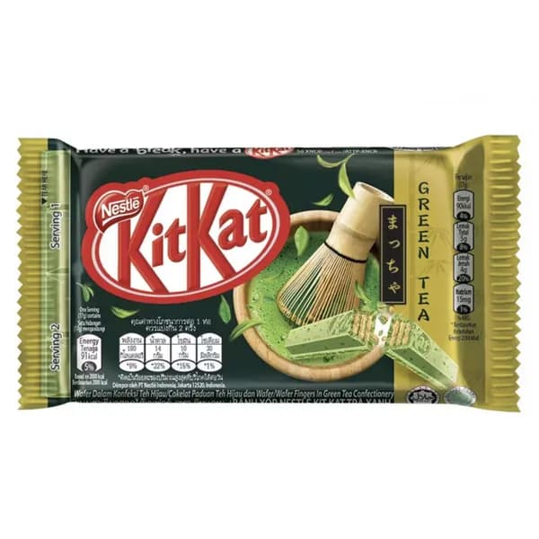 Батончик KitKat 4 Fingers Green Tea Зеленый чай, 35г
