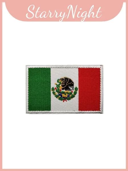 патч тактический aotddor mexico с вышивкой v90415, стиль b