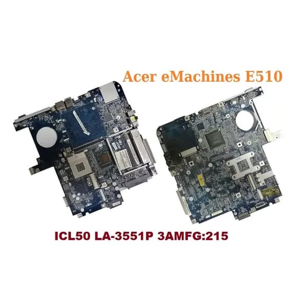 плата ICL50 LA-3551P 3AMFG:215 для Acer eMachines, рабочая!